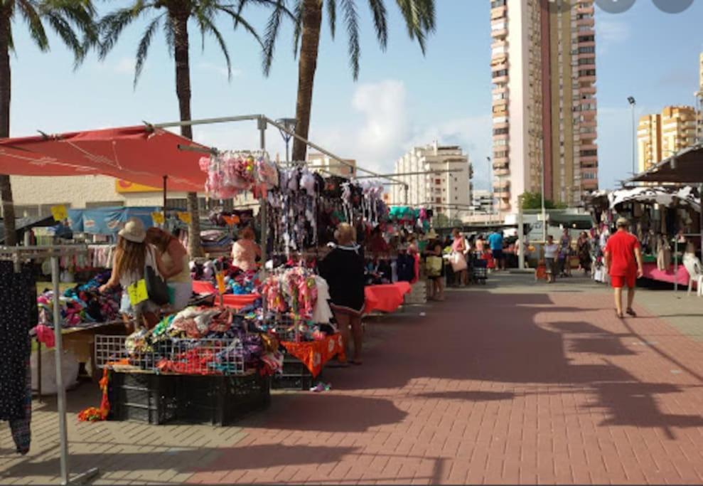 Coqueto Apartamento De Playa Con Piscina Y Terraza Valência Exterior foto