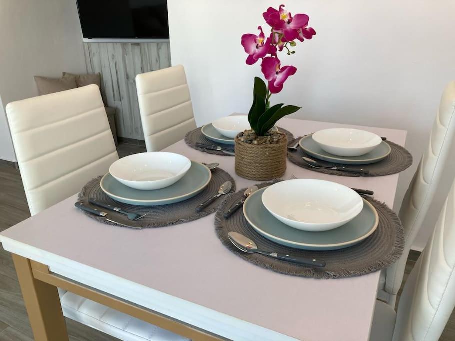 Coqueto Apartamento De Playa Con Piscina Y Terraza Valência Exterior foto