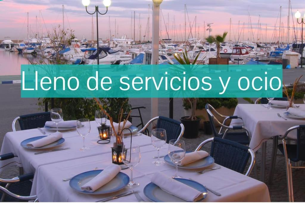 Coqueto Apartamento De Playa Con Piscina Y Terraza Valência Exterior foto